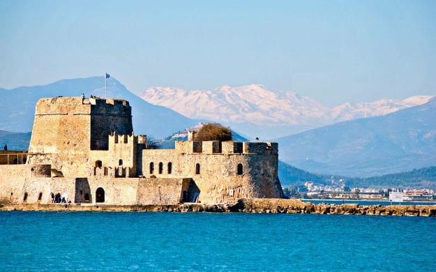 Castle in Nafplion, Greece